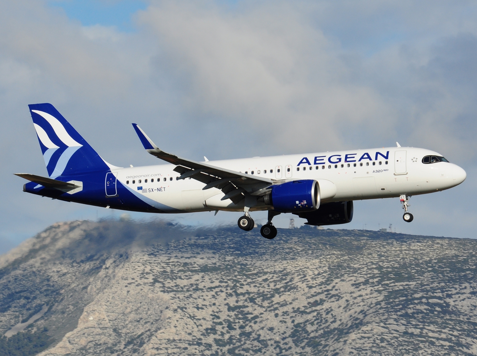 SX-NET - A320-271N(WL) - Aegean Airlines - ATH - 03-04-2025