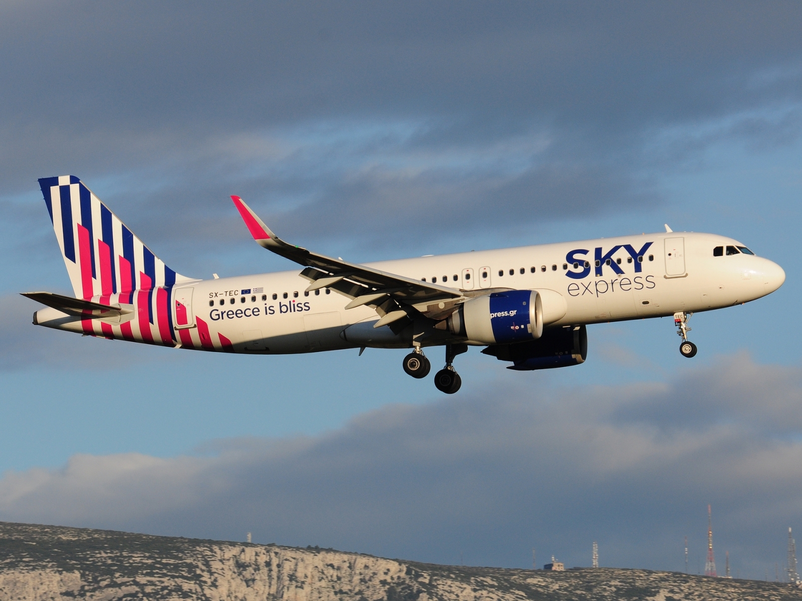 SX-TEC - A320-251N(WL) - Sky Express - ATH - 03-04-2025