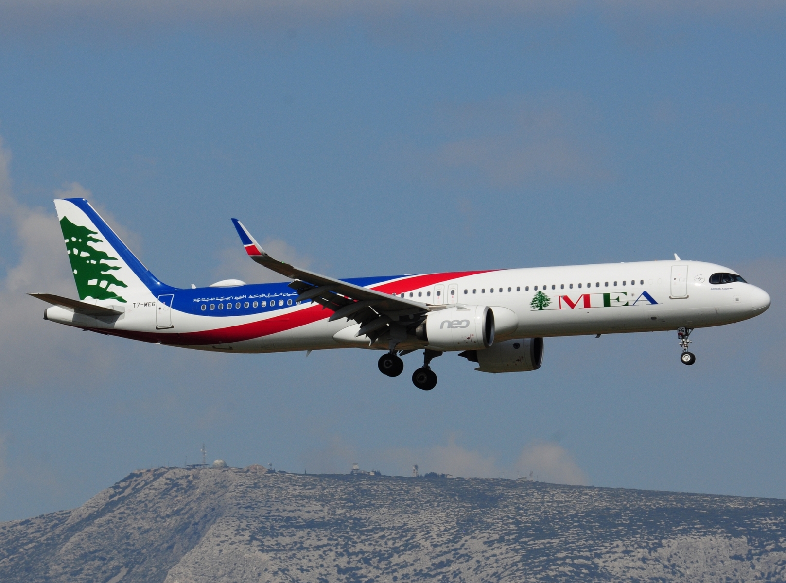 T7-ME6 - A321-271NX(WL) - MEA _ Middle East Airlines - ATH - 04-04-2025