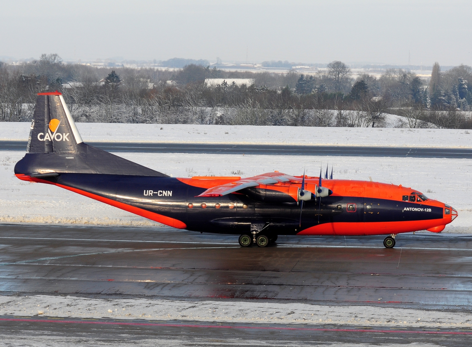 UR-CNN - Antonov An-12BK - Cavok Air - LGG - 10-01-2025c