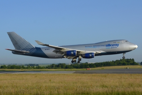 4K-BCH - 747-467F - Silk Way West Airlines - LGG - 12-06-2025
