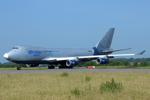 4K-BCH - 747-467F - Silk Way West Airlines - LGG - 12-06-2025b