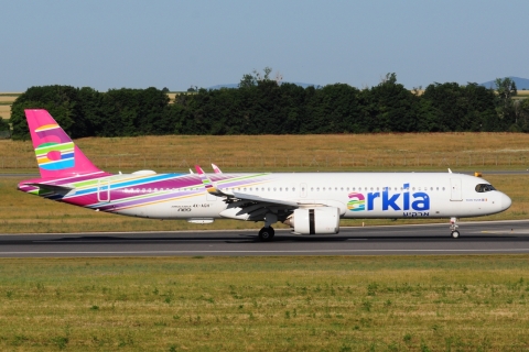 4X-AGH - A321-251NX(WL) - Arkia _ Israeli Airlines - VIE - 25-06-2025b