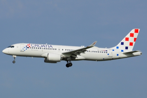 9A-CAM - A220-300 - Croatia Airlines - AMS - 25-08-2025