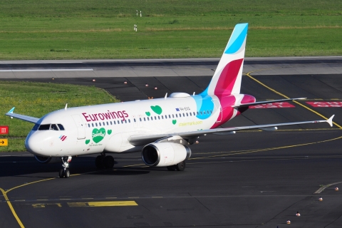 9H-EXQ - A319-132 - Eurowings Europe Malta - DUS - 19-08-2025