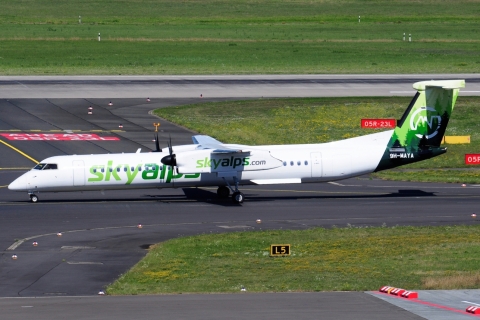 9H-MAYA - DHC-8-402Q - Sky Alps - DUS - 19-08-2025