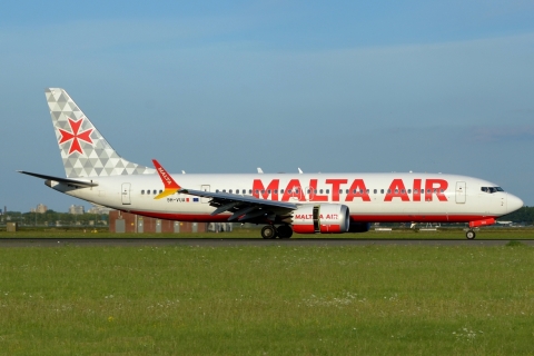 9H-VUA - 737-8-200 MAX - Malta Air - AMS - 25-08-2025