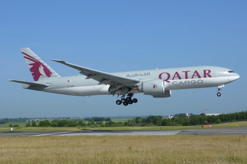 A7-BFM - 777-F - Qatar Airways Cargo - LGG - 12-06-2025