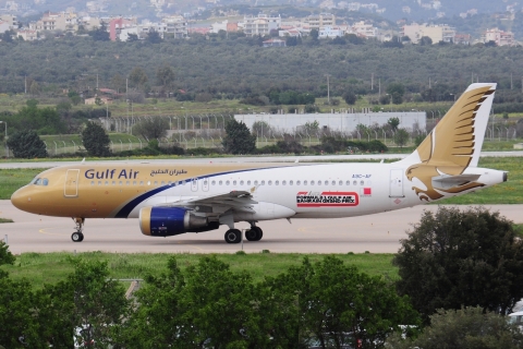 A9C-AF - A320-214 - Gulf Air - ATH - 01-04-2025