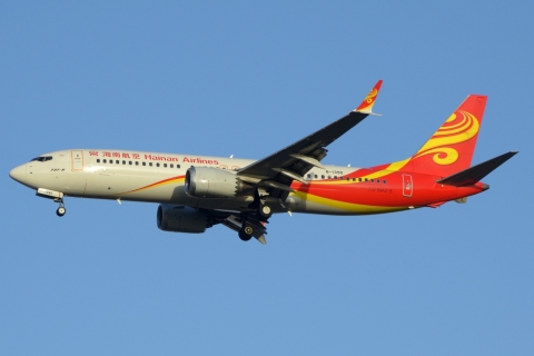 B-1390 - 737-8 MAX - Hainan Airlines - PEK - 12-03-2025