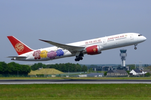 B-209R - B787-9 - Juneyao Airlines - BRU - 14-05-2025