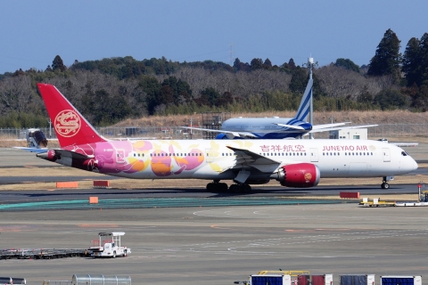 B-20D1 - 787-9 Dreamliner - Juneyao Airlines - NRT - 21-03-2025