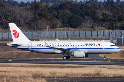B-322W - A320-251N(WL) - Air China - NRT - 21-03-2025