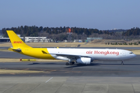 B-LKA - A330-343 - Air Hong Kong - NRT - 21-03-2025