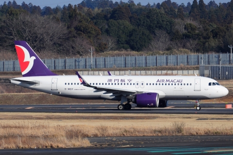 B-MBP - A320-271N(WL) - Air Macau - NRT - 21-03-2025