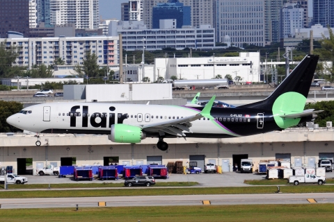 C-FLQZ - 737-8 MAX - Flair Airlines - FLL - 27-11-2025
