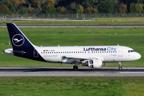 D-ABGK - A319-112 - Lufthansa City Airlines - DUS - 19-08-2025