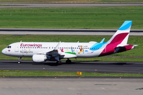 D-AEWP - A320-214(WL) - Eurowings - DUS - 19-08-2025