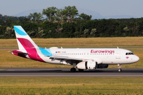 D-AGWM - A319-132 - Eurowings - VIE - 25-06-2025