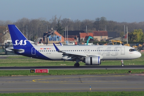 EI-SIU - A320-251N(WL) - SAS Scandinavian Airlines Connect - BRU - 01-04-2025