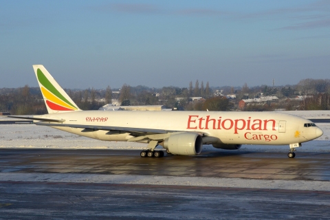 ET-AVQ - B777-FDZ - Ethiopian Airlines Cargo - LGG - 10-01-2025