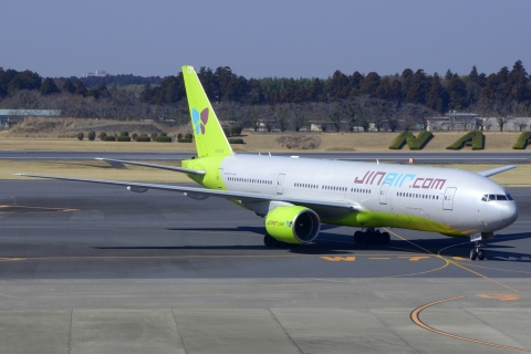 HL7743 - 777-2B5(ER) - Jin Air - NRT - 21-03-2025