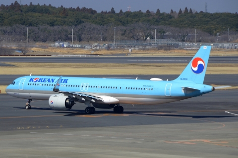 HL8506 - A321-272NX(WL) - Korean Air Lines - NRT - 21-03-2025