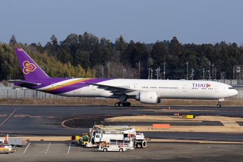 HS-TTB - 777-3D7(ER) - Thai Airways International - NRT - 21-03-2025