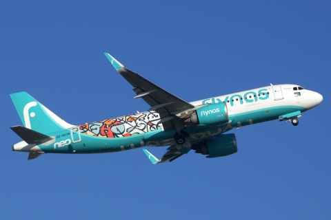 HZ-NS36 - A320-251N - Flynas - BRU - 18-02-2025