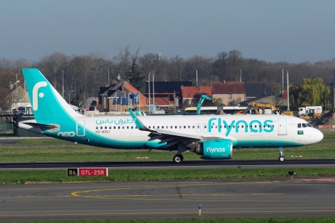 HZ-NS67 - A320-251N - Flynas - BRU - 01-04-2025