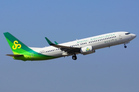 JA04GR - 737-81D(WL) - Spring Airlines Japan - NRT - 21-03-2025