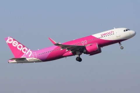 JA205P - A320-251N(WL) - Peach - NRT - 21-03-2025