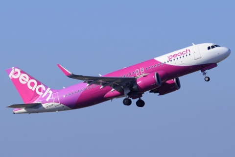 JA209P - A320-251N(WL) - Peach - NRT - 21-03-2025