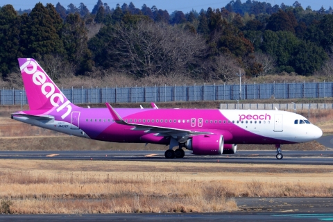 JA212P - A320-251N(WL) - Peach - NRT - 21-03-2025