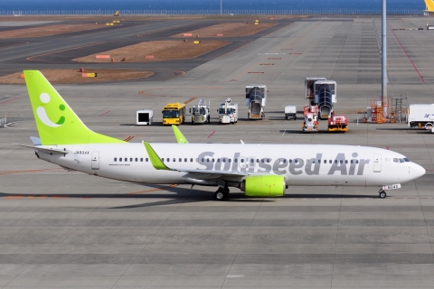 JA804X - 737-86N(W) - Solaseed Air - NGO - 18-03-2025