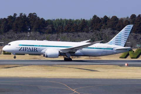 JA850J - 787-8 Dreamliner - ZIPAIR Tokyo - NRT - 21-03-2025