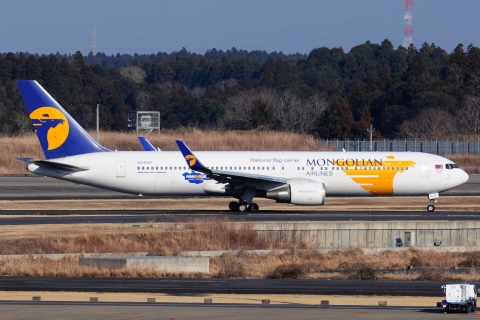 JU-1021 - 767-34G(ER)(WL) - MIAT _ Mongolian Airlines - NRT - 21-03-2025