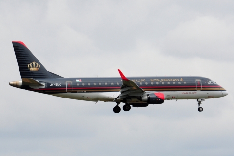 JY-EMC - ERJ-175-LR (ERJ-170-200 LR)  - Royal Jordanian - ATH - 03-04-2025