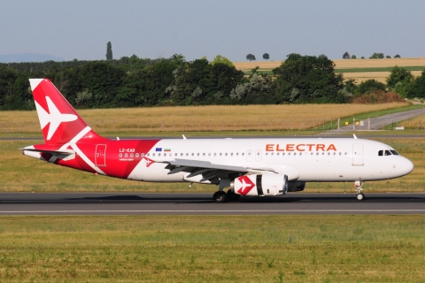 LZ-EAD - A320-232 - Electra Airways - VIE - 25-06-2025