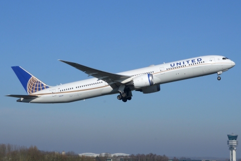 N16009 - B787-10 - United Airlines - BRU - 18-02-2025