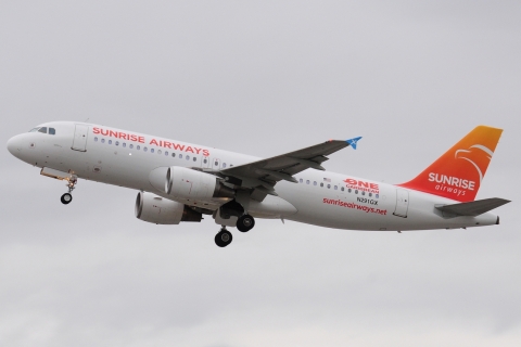 N291GX - A320-214 - Sunrise Airways - MIA - 28-11-2025