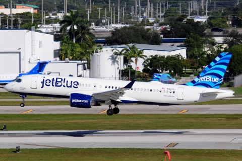N3221J - A220-300 - JetBlue Airways - FLL - 27-11-2025