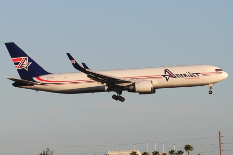N349CM - 767-323(ER)(WL) - Amerijet International - MIA - 29-11-2025