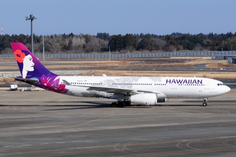 N393HA - A330-243 - Hawaiian Airlines - NRT - 21-03-2025