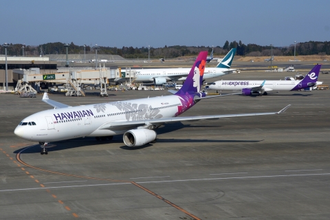 N393HA - A330-243 - Hawaiian Airlines - NRT - 21-03-2025b