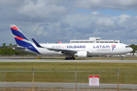 N420LA - 767-316F(WL) - LATAM Cargo Chile - MIA - 26-11-2025b