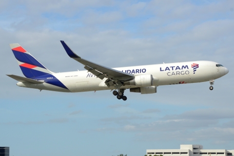 N420LA - 767-316F(WL) - LATAM Cargo Chile - MIA - 28-11-2025