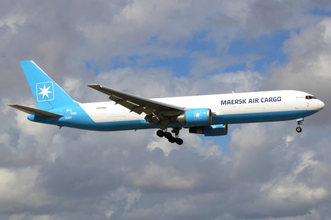 N493MM - 767-300F(ER) - Maersk Air - MIA - 26-11-2025
