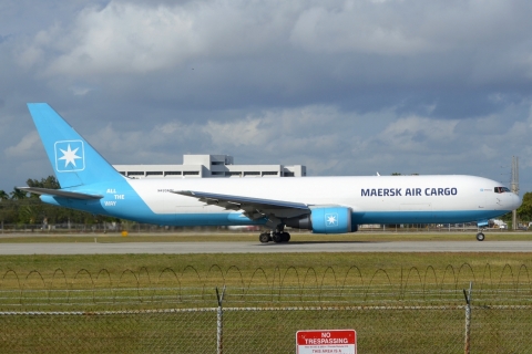 N493MM - 767-300F(ER) - Maersk Air - MIA - 26-11-2025b