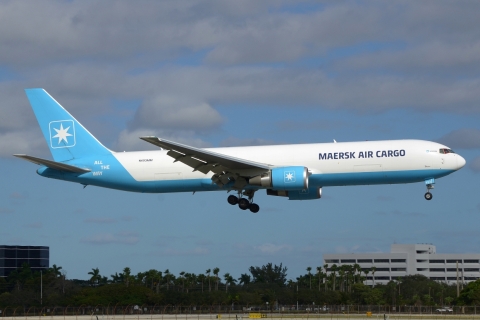 N493MM - 767-300F(ER) - Maersk Air - MIA - 29-11-2025
